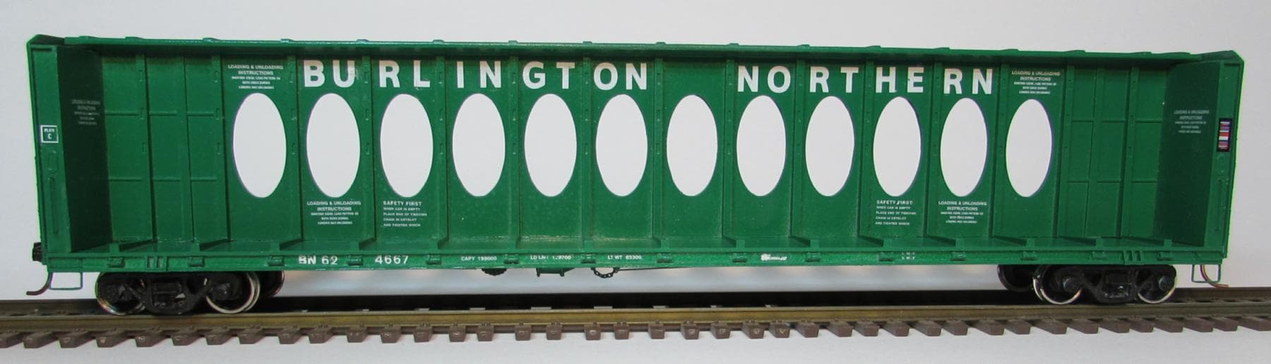 Burlington Northern Center Beam